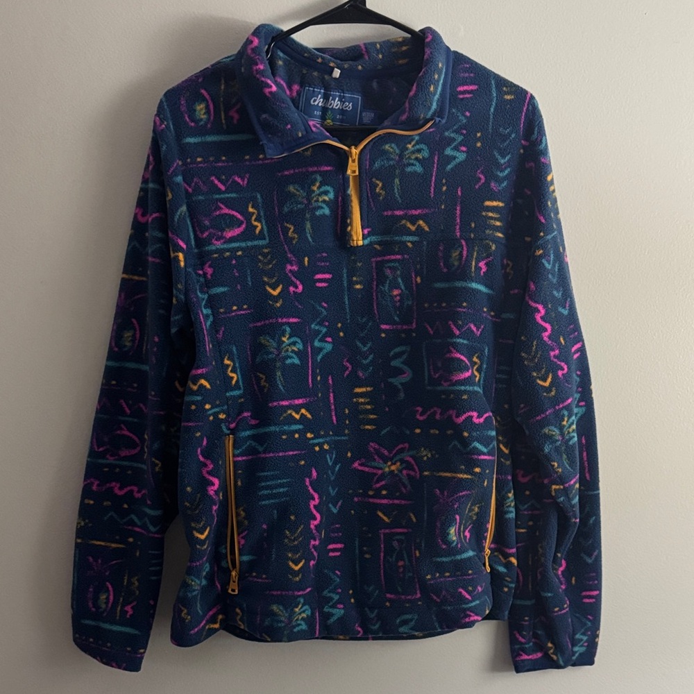 Chubbies Patterned Fleece Jacket - image 1